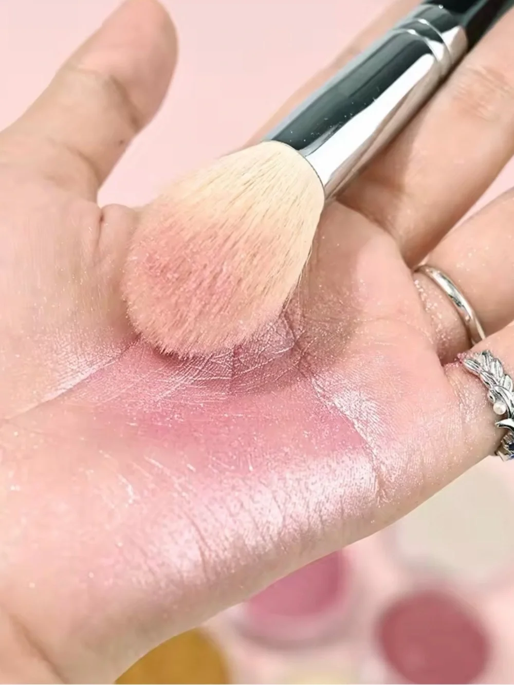 Pink Highlighter Powder – Radiant Pink Glow